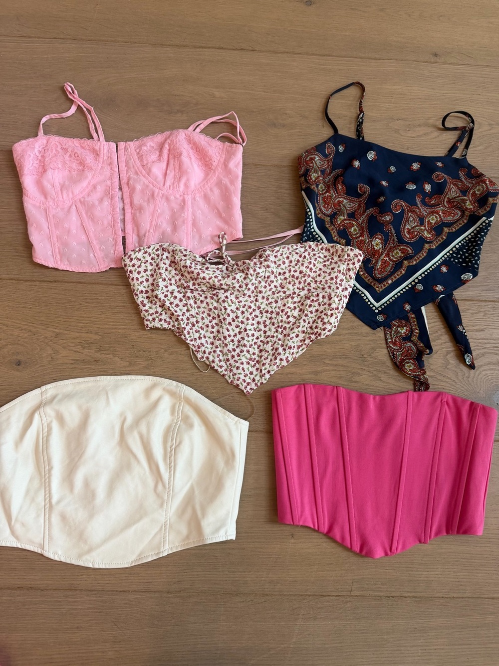 Lot of size small cropped shirts